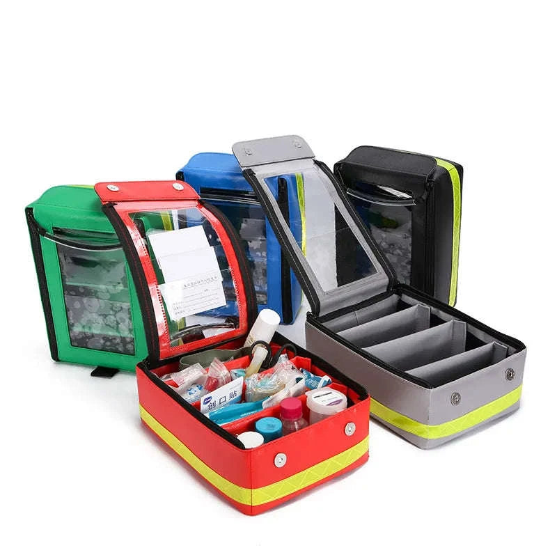 Waterproof First Aid Kit Bag for Outdoor Emergencies-green