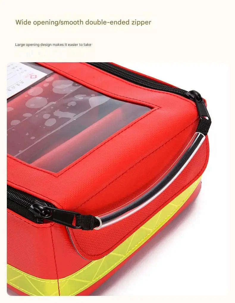 Waterproof First Aid Kit Bag for Outdoor Emergencies-green