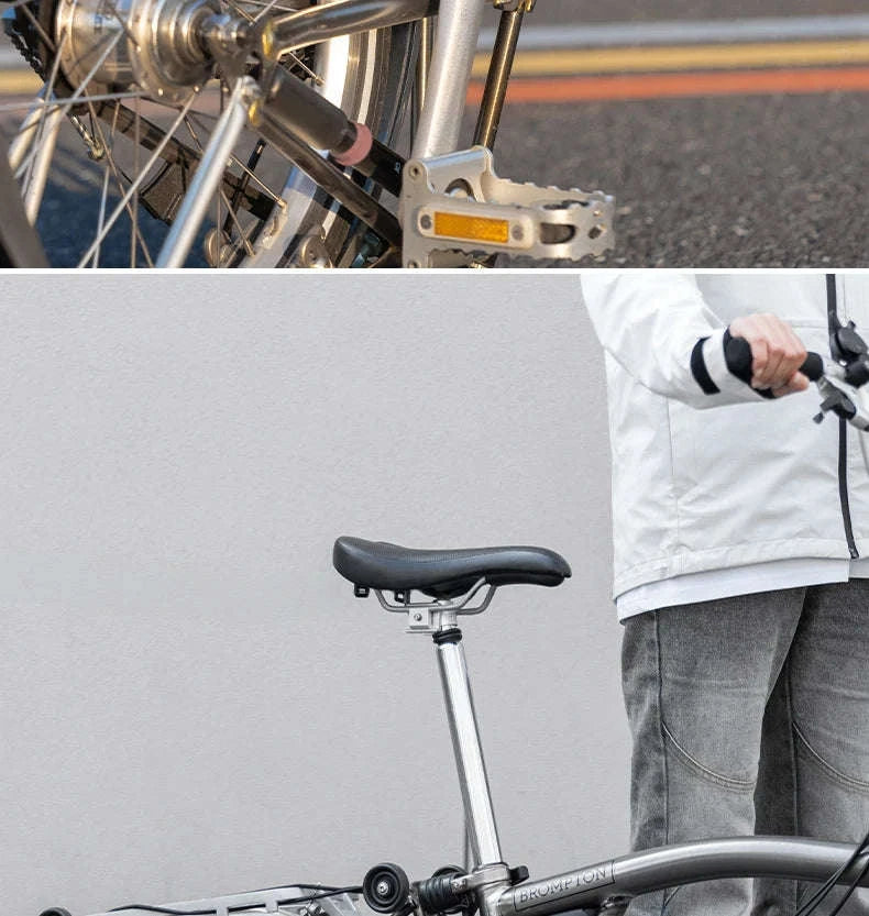 Waterproof Folding Bike Triangle Bag for Brompton, 0.32L-30180026002
