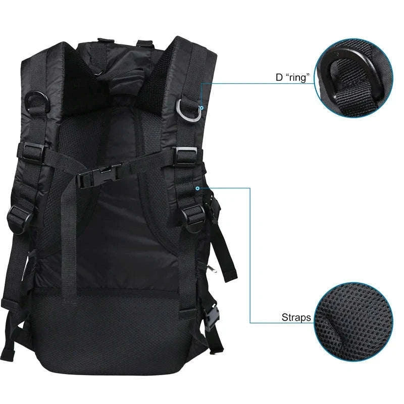 Waterproof Hiking Daypack Backpack for Camping and Travel-OD Green / United States