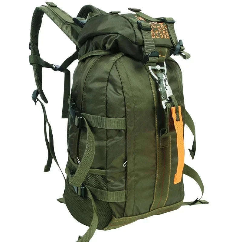 Waterproof Hiking Daypack Backpack for Camping and Travel-OD Green / United States
