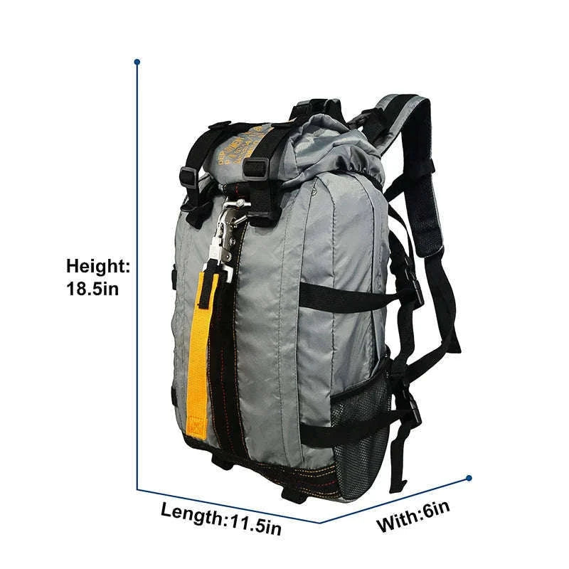 Waterproof Hiking Daypack Backpack for Camping and Travel-OD Green / United States
