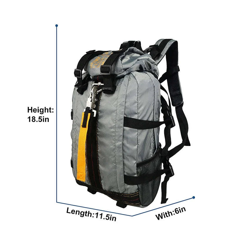 Waterproof Hiking Daypack Backpack for Camping and Travel-OD Green / United States