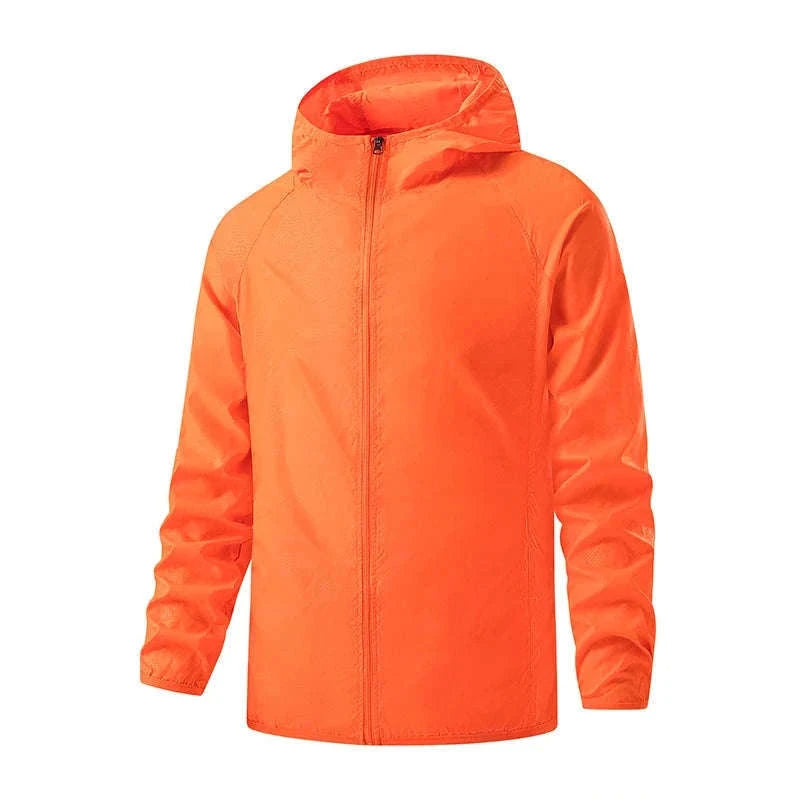 Waterproof Hiking Jacket for Men and Women Sun Protection-Unisex Sky Blue / 4XL