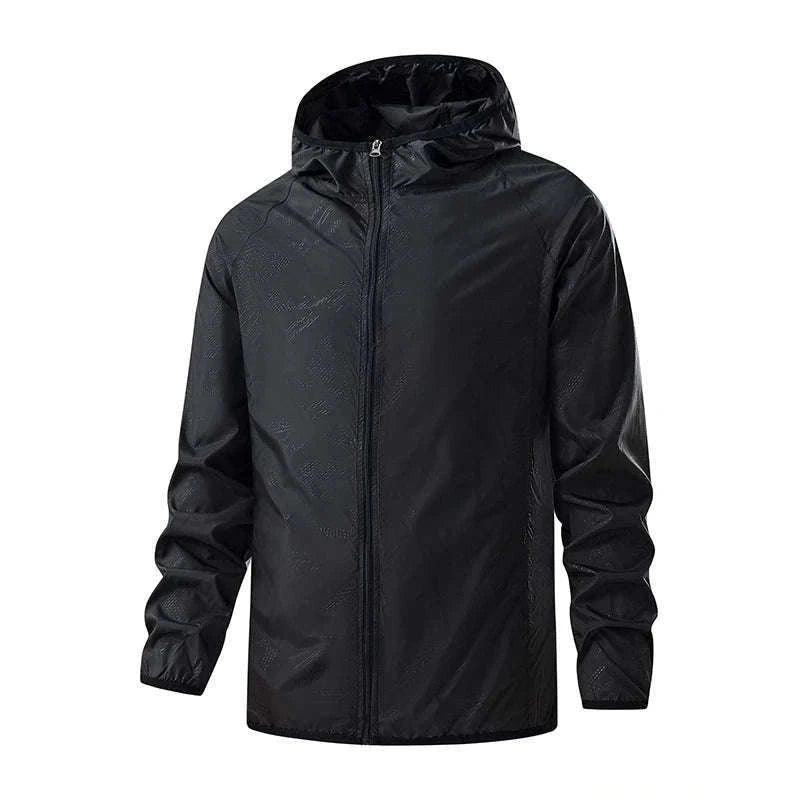 Waterproof Hiking Jacket for Men and Women Sun Protection-Unisex Sky Blue / 4XL