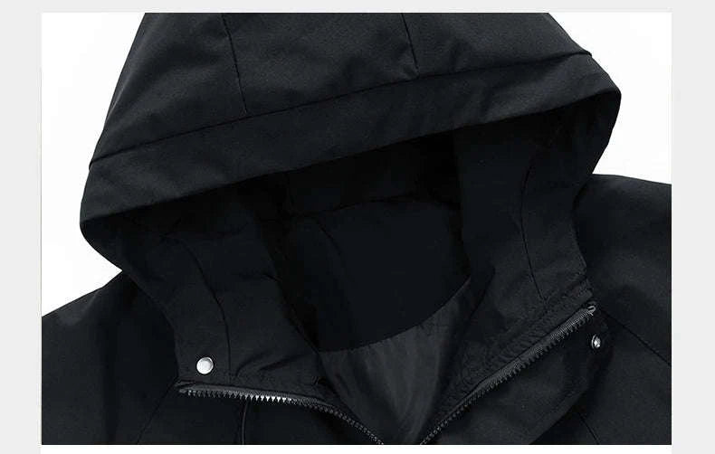 Waterproof Hooded Jacket for Men-2XL / FluorescentGreen / CHINA