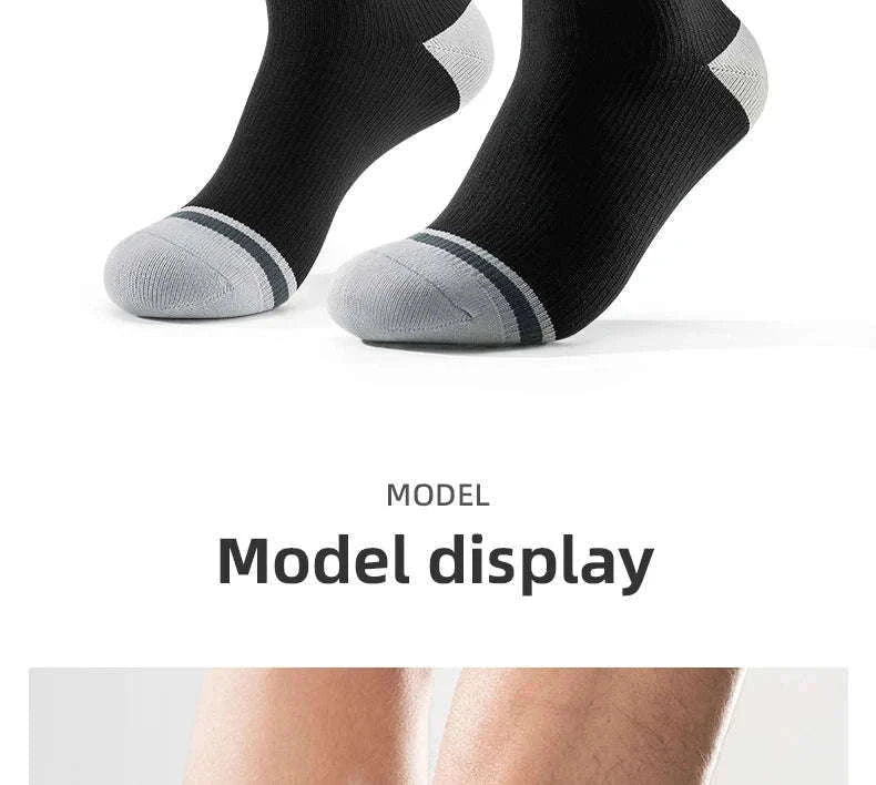 Waterproof Knee-High Hiking Socks for Outdoor, Snow, and Cycling-600092-KQ / S(EUR 37-39)