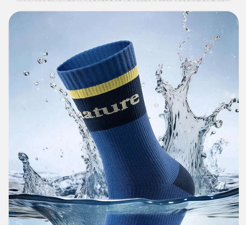 Waterproof Knee-High Hiking Socks for Outdoor, Snow, and Cycling-600092-KQ / S(EUR 37-39)