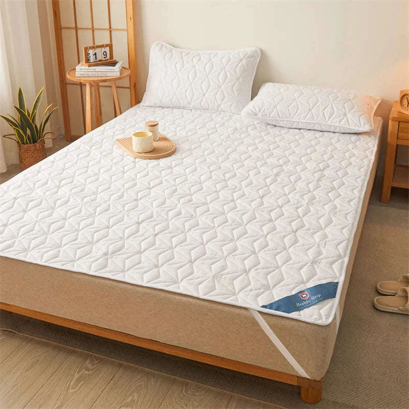 Waterproof Mattress Topper-white / Full 137x190cm
