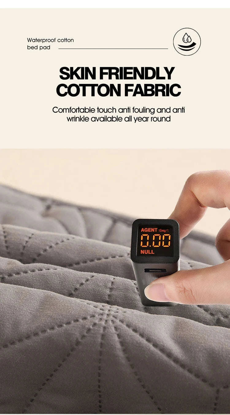 Waterproof Mattress Topper-white / Full 137x190cm