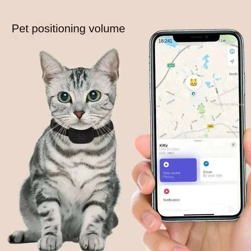 Waterproof Mini Dog GPS Animal Tracking Collar for Cats and Puppies-