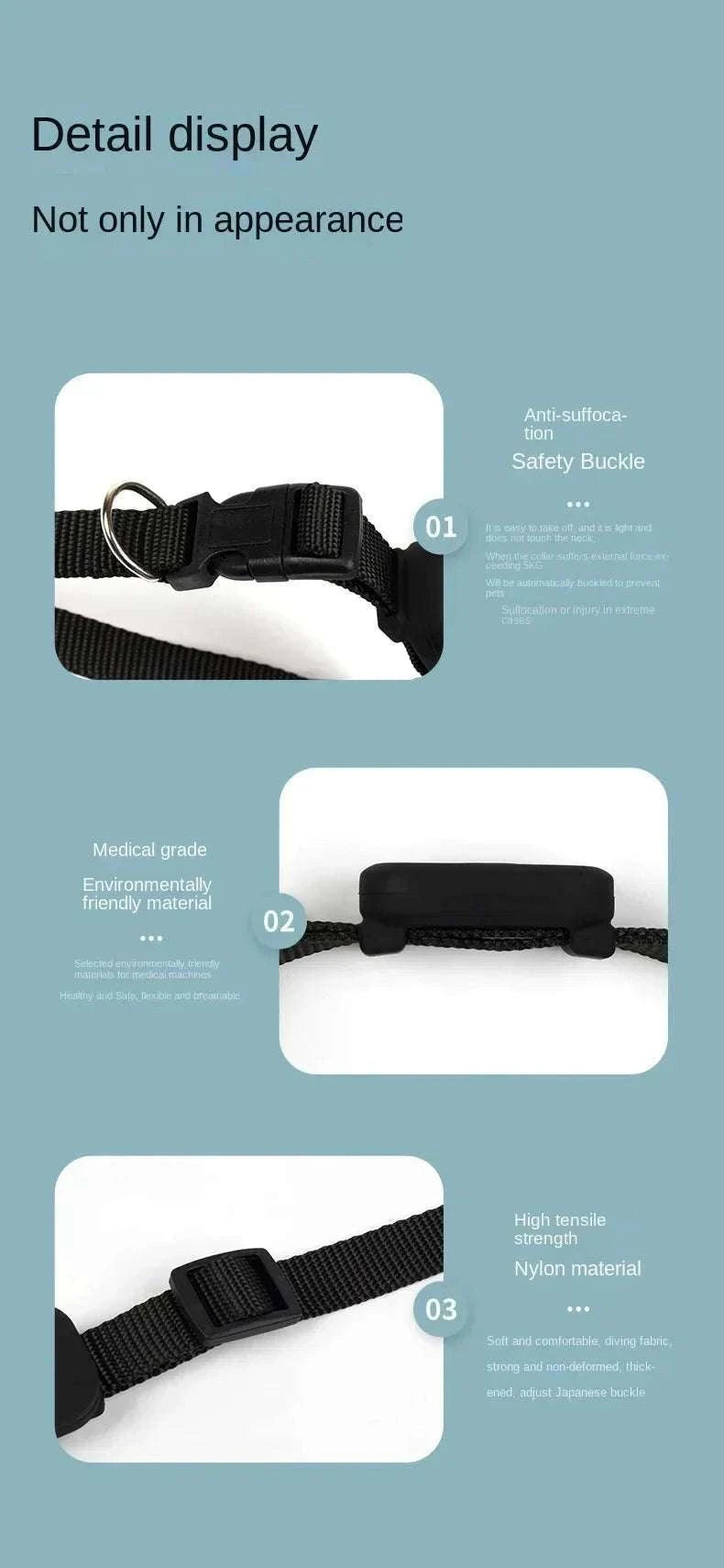Waterproof Mini Dog GPS Animal Tracking Collar for Cats and Puppies-