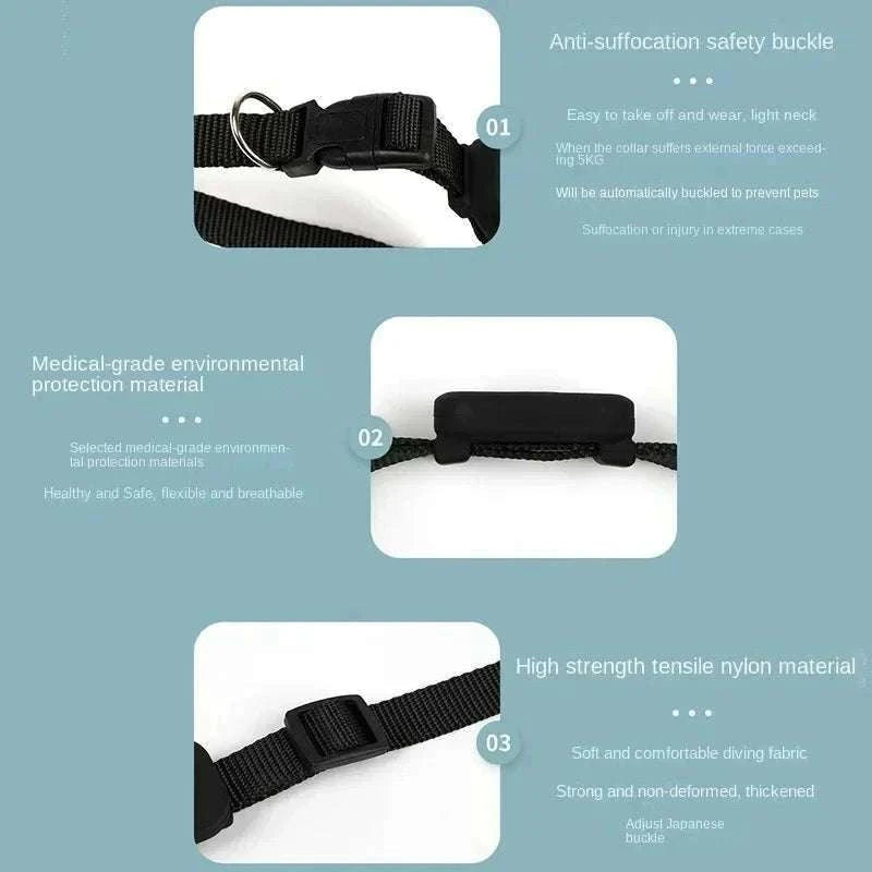 Waterproof Mini Dog GPS Animal Tracking Collar for Cats and Puppies-