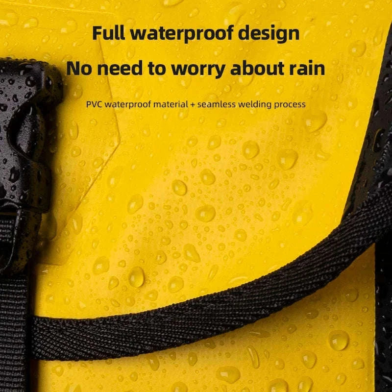 Waterproof Motorcycle Saddle Bag for Tools and Travel Storage-AS-079
