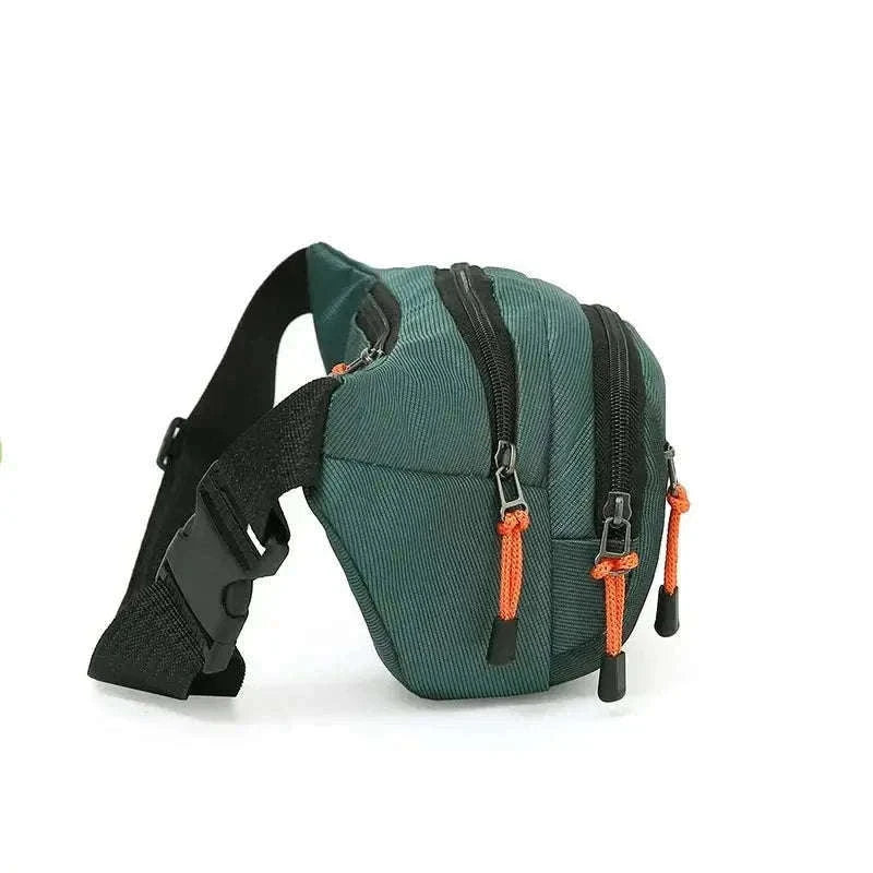 Waterproof Oxford Mobile Waist Bag for Everyday Carry-GRAY