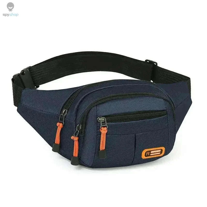 Waterproof Oxford Mobile Waist Bag for Everyday Carry-GRAY