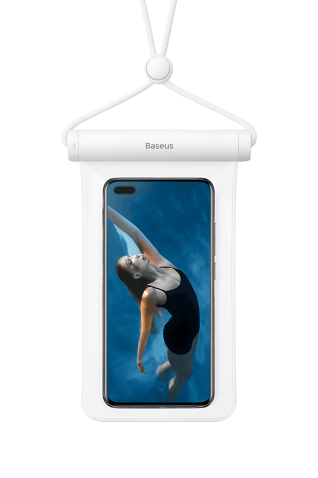 Waterproof Phone Bag for Phones Under 7.2 Inches-WHITE / Size Under 7.2 Inch