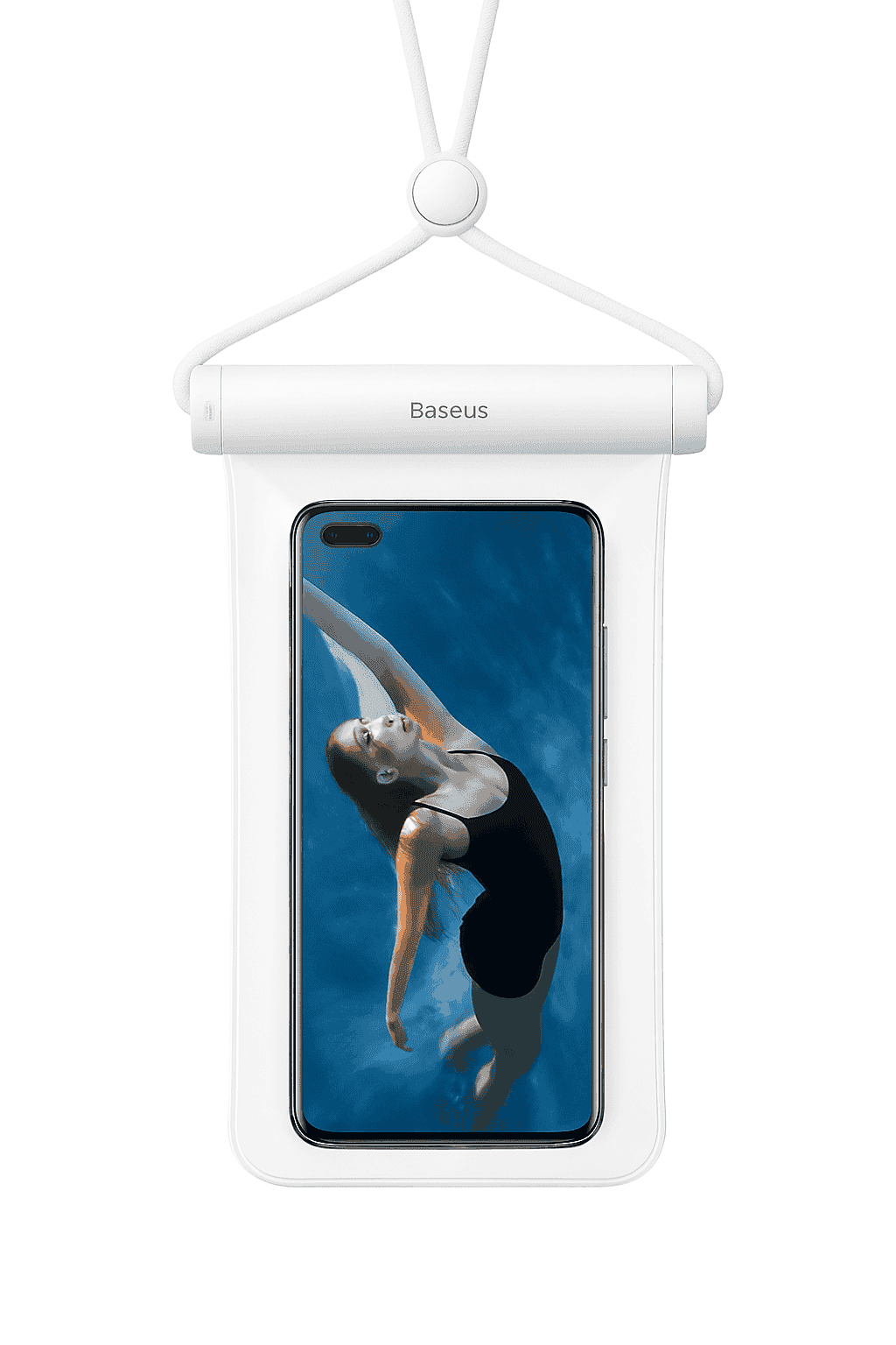 Waterproof Phone Bag for Phones Under 7.2 Inches-WHITE / Size Under 7.2 Inch