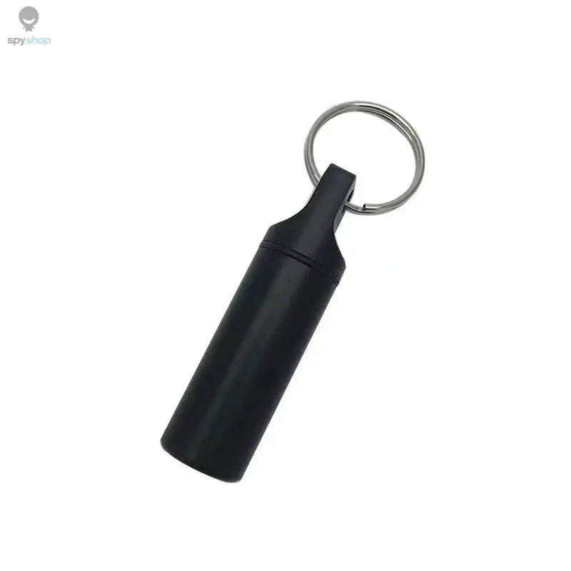 Waterproof Pill Box Keychain – Portable Aluminum Storage for Daily Essentials-No.1