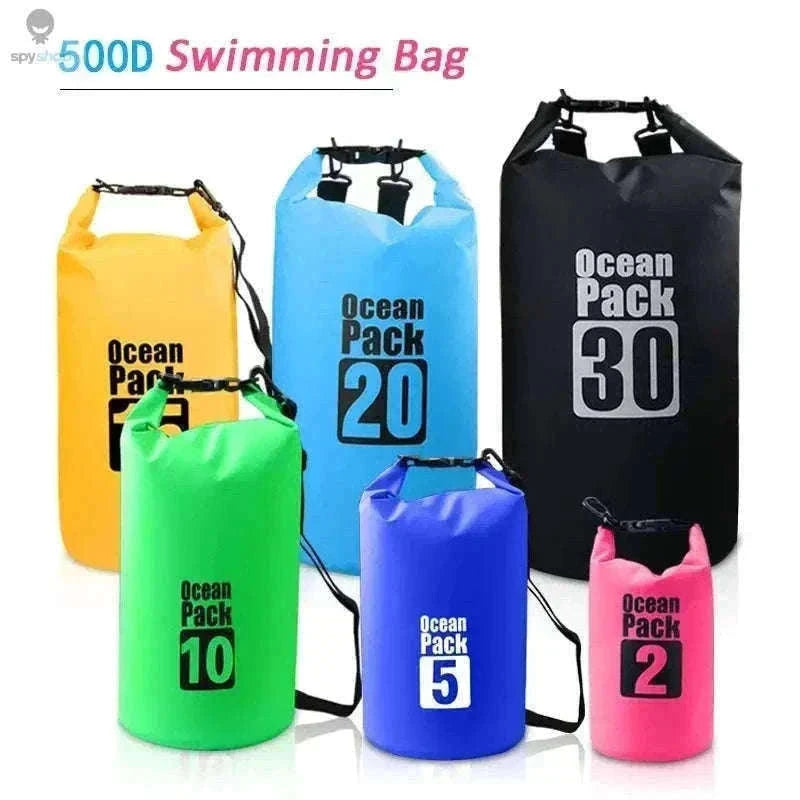 Waterproof PVC Dry Bag for Kayaking and Outdoor Adventures-A5 2L-No straps