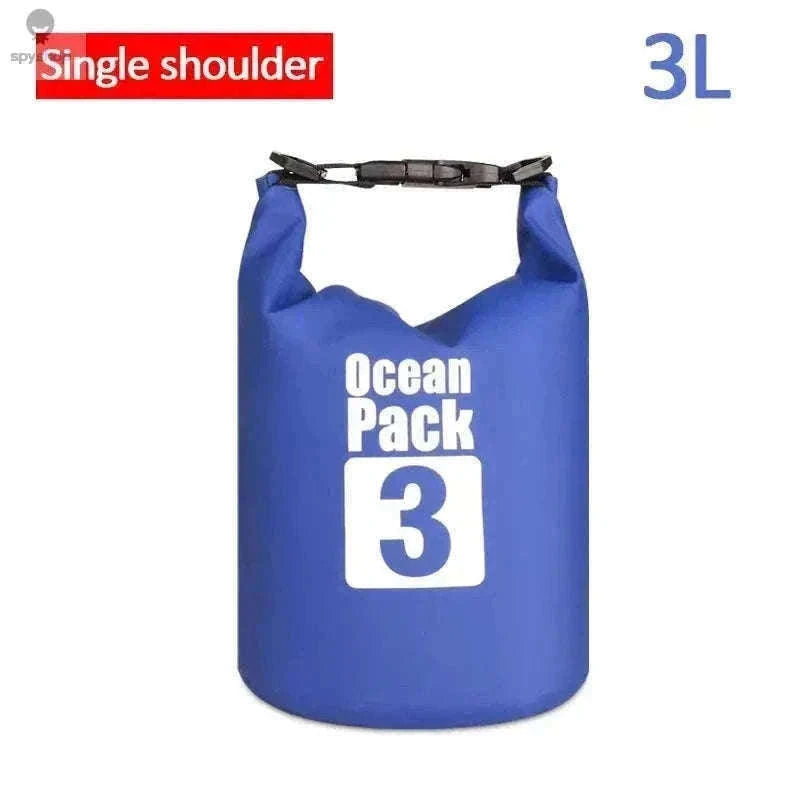 Waterproof PVC Dry Bag for Kayaking and Outdoor Adventures-A5 2L-No straps