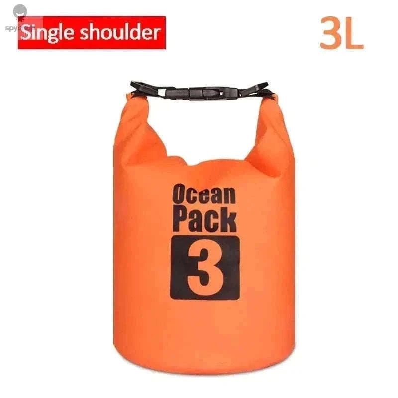 Waterproof PVC Dry Bag for Kayaking and Outdoor Adventures-A5 2L-No straps