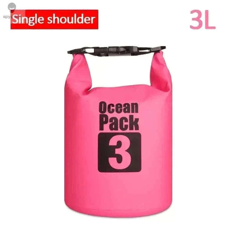 Waterproof PVC Dry Bag for Kayaking and Outdoor Adventures-A5 2L-No straps
