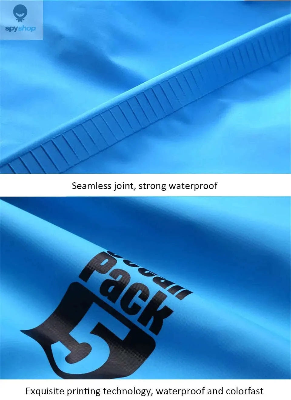 Waterproof PVC Dry Bag for Kayaking & Outdoor Adventures-A6 2L-No straps