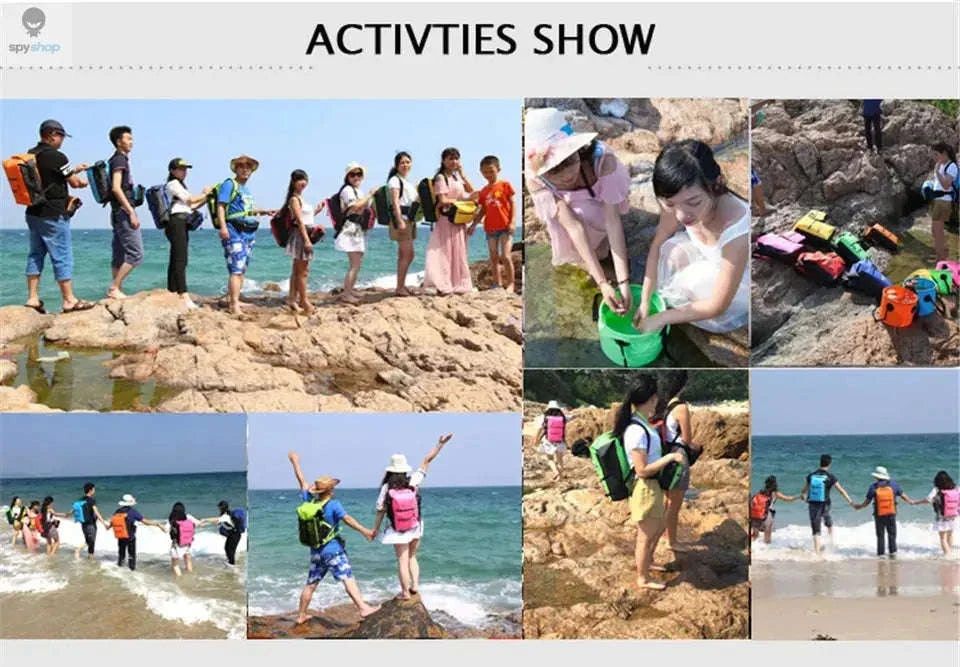 Waterproof PVC Dry Bag for Kayaking & Outdoor Adventures-A6 2L-No straps