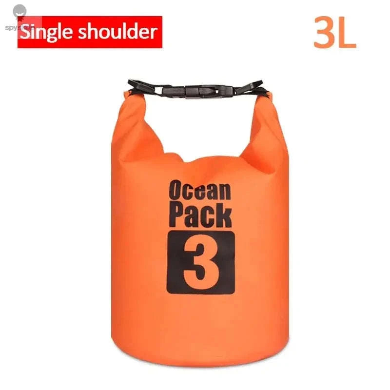 Waterproof PVC Dry Bag for Kayaking & Outdoor Adventures-A6 2L-No straps