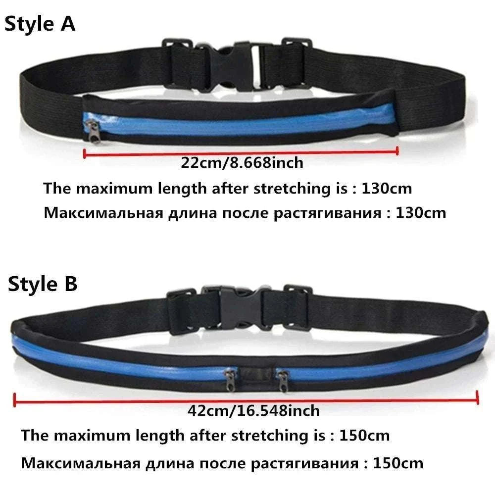 Waterproof Running Waist Pack-B style Rose / CHINA