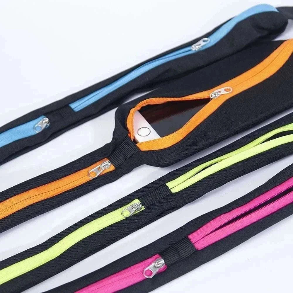 Waterproof Running Waist Pack for Secure, Bounce-Free Storage-B style Rose / CHINA
