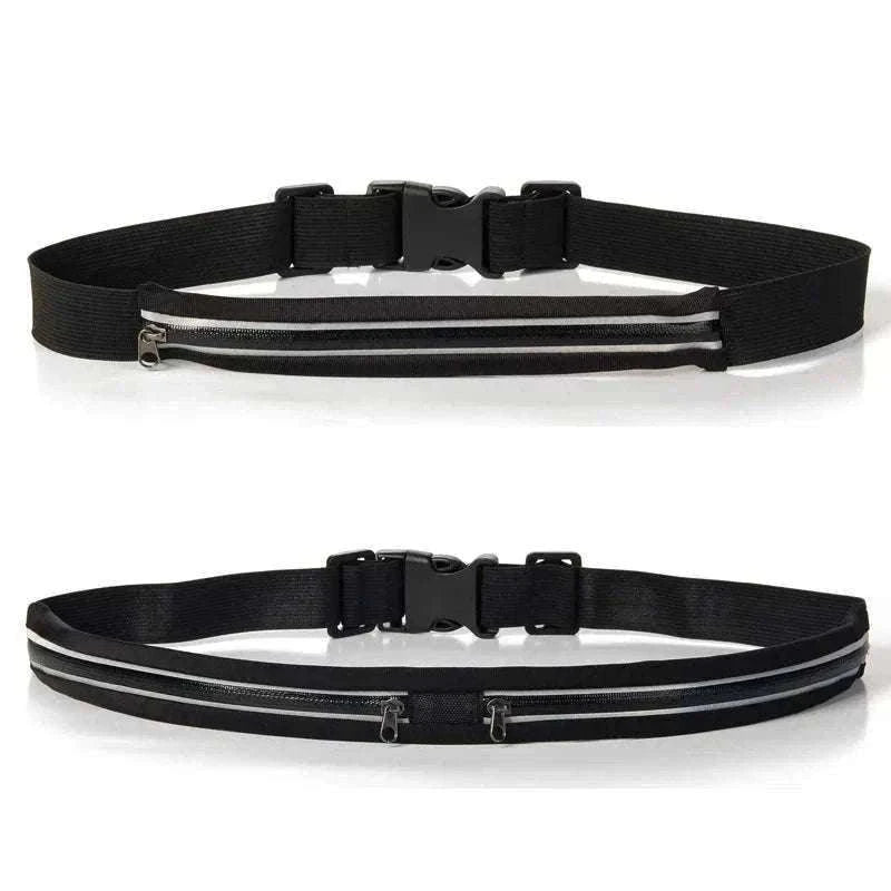 Waterproof Running Waist Pack for Secure, Bounce-Free Storage-B style Rose / CHINA