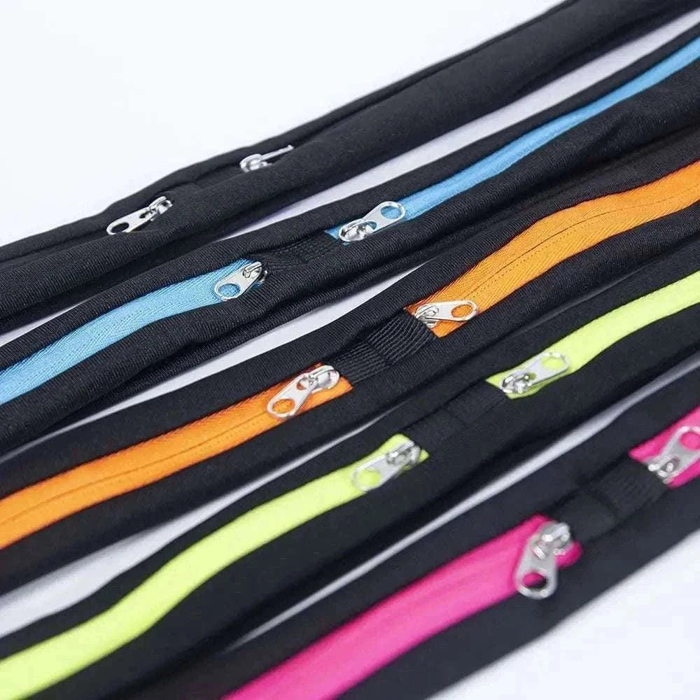Waterproof Running Waist Pack for Secure, Bounce-Free Storage-B style Rose / CHINA
