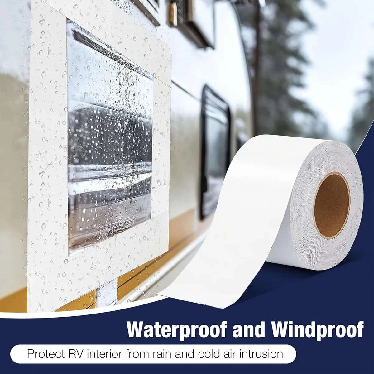 Waterproof RV Roof Repair Tape-5cmX5M