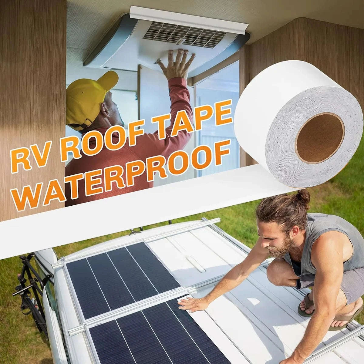 Waterproof RV Roof Repair Tape-5cmX5M