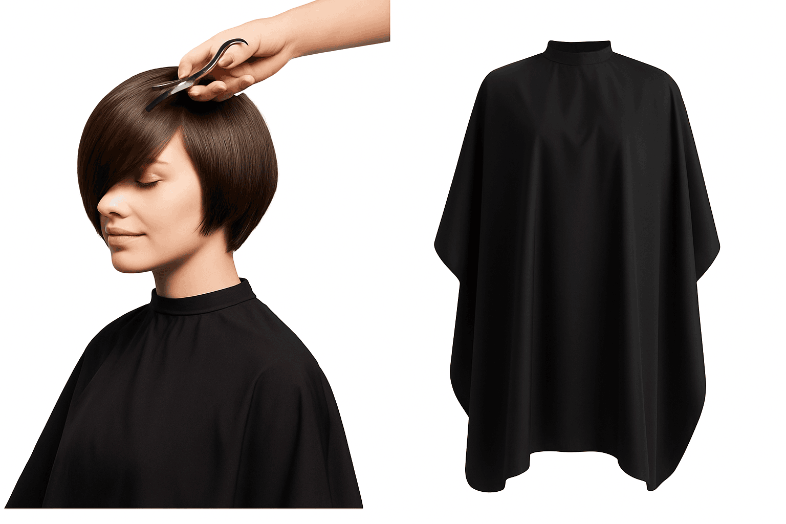 Waterproof Salon Cover for Cleaner, More Comfortable Services-Size 140X160CM / Printed Your LOGO