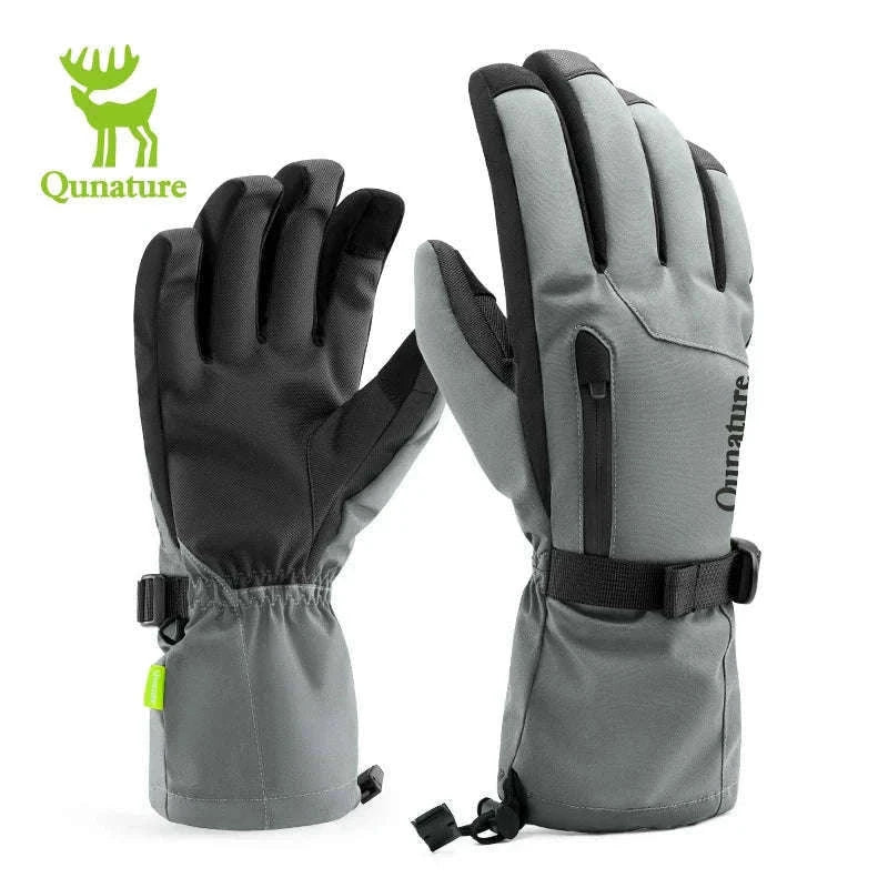 Waterproof Ski Gloves with Touchscreen & Anti-Slip Grip-014-S347-PK / XL