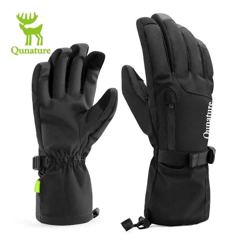 Waterproof Ski Gloves with Touchscreen & Anti-Slip Grip-014-S347-PK / XL