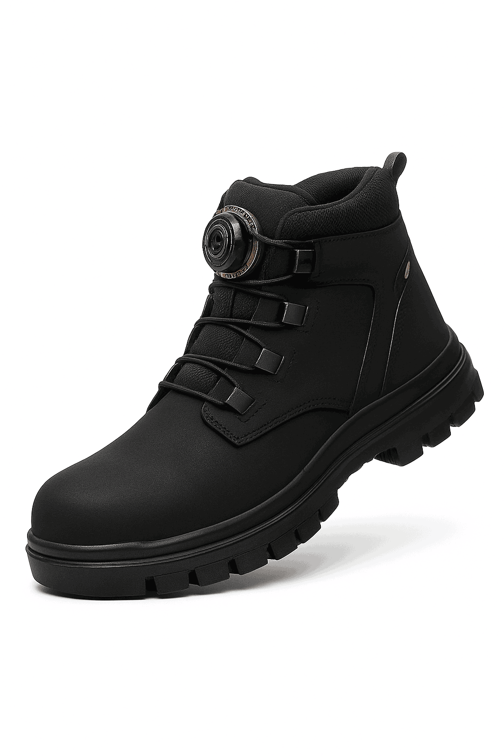 Waterproof Steel Toe Work Boots for Men with Ankle Support-680-Yellow / 45