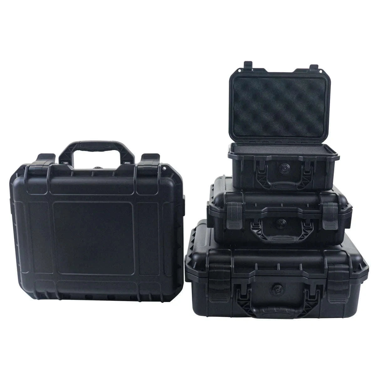 Waterproof Tool Case with Pre‑Cut Sponge Inserts-363x290x136mm