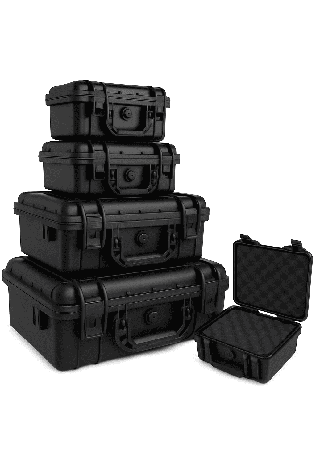 Waterproof Tool Case with Pre-Cut Sponge Inserts-363x290x136mm