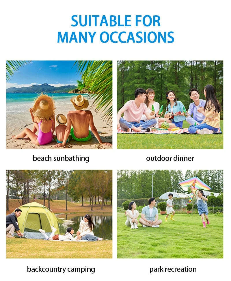 Waterproof XPE Camping Foam Pad for Outdoor Seating-purple