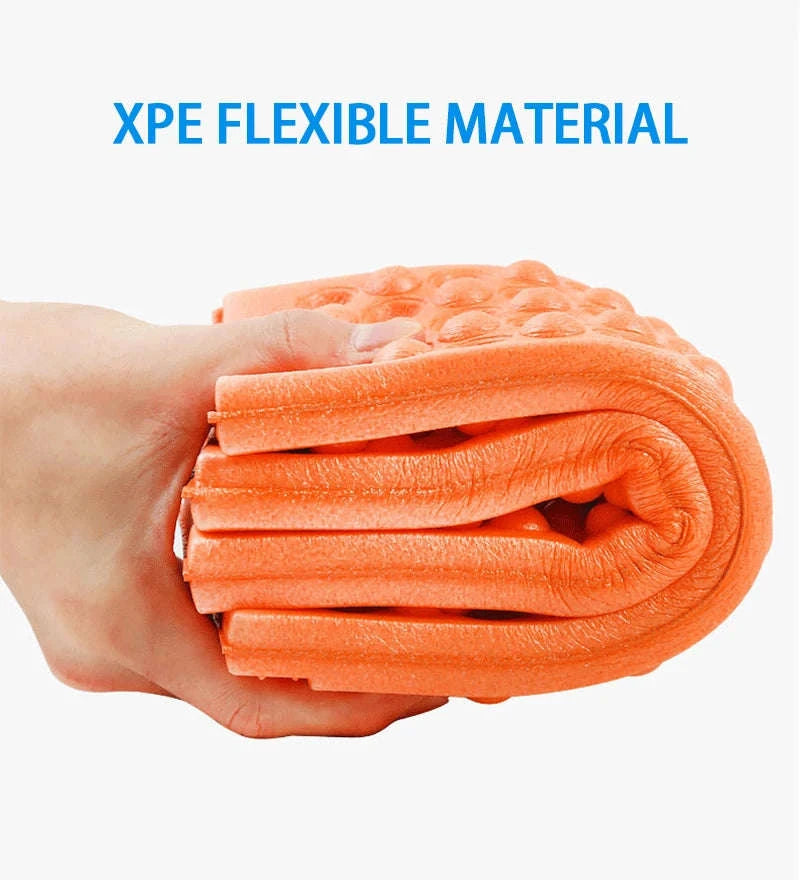 Waterproof XPE Camping Foam Pad for Outdoor Seating-purple
