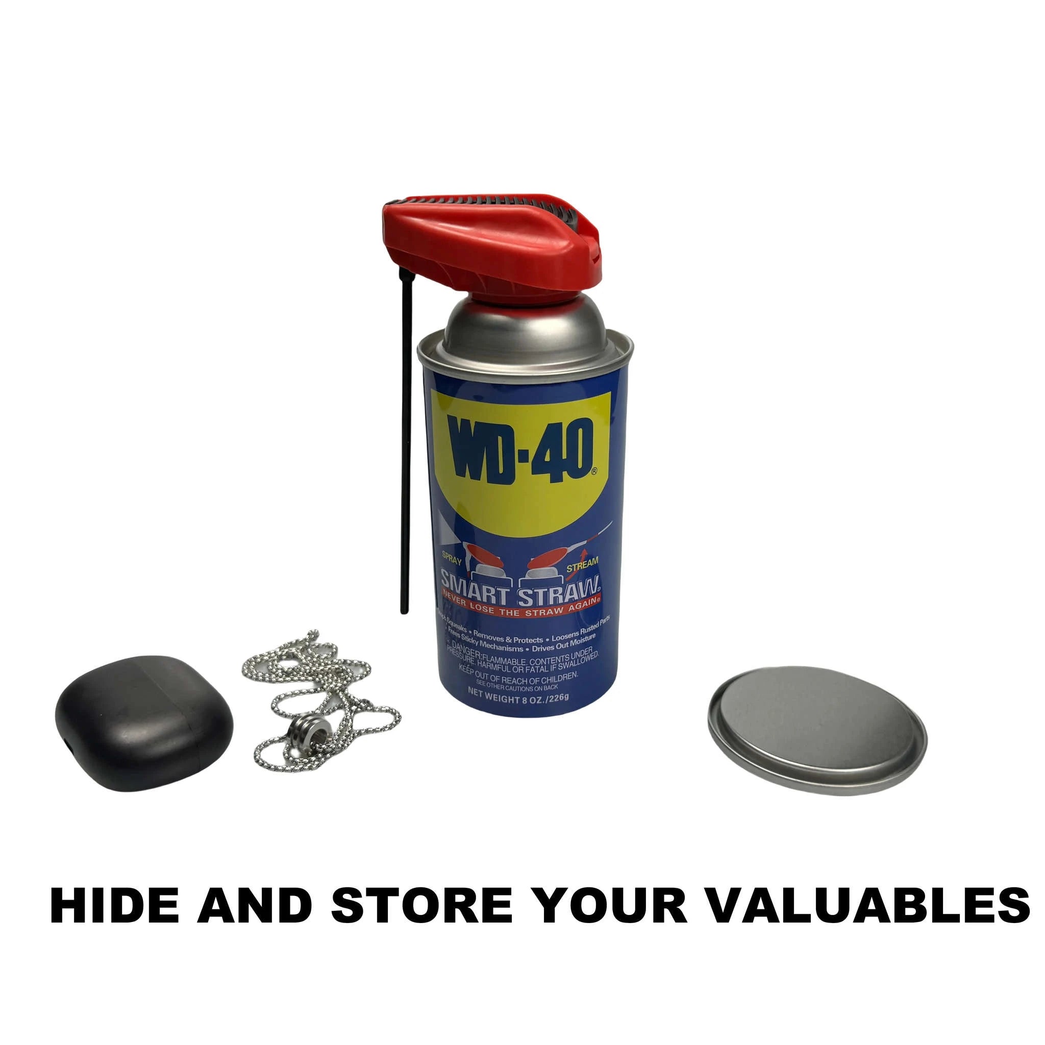 WD40 Smart Straw Diversion Safe Stash Can-United States