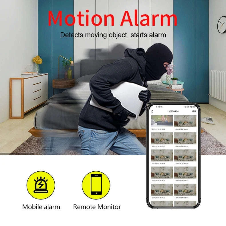 WD7 Mini Camera HD WiFi Camcorder with Night Vision-With Wifi / Plus 32GB TF Card