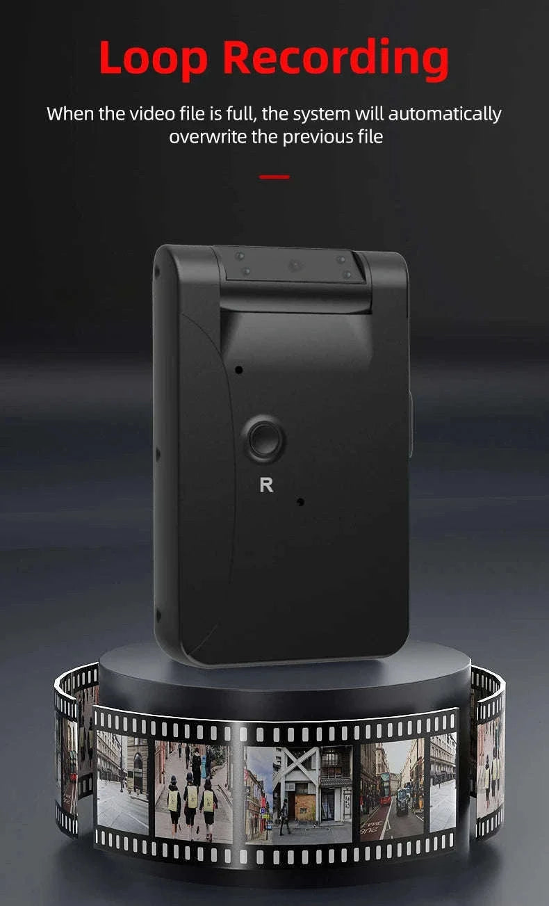 WD7 Mini Camera HD WiFi Camcorder with Night Vision-With Wifi / Standard(No TF Card)