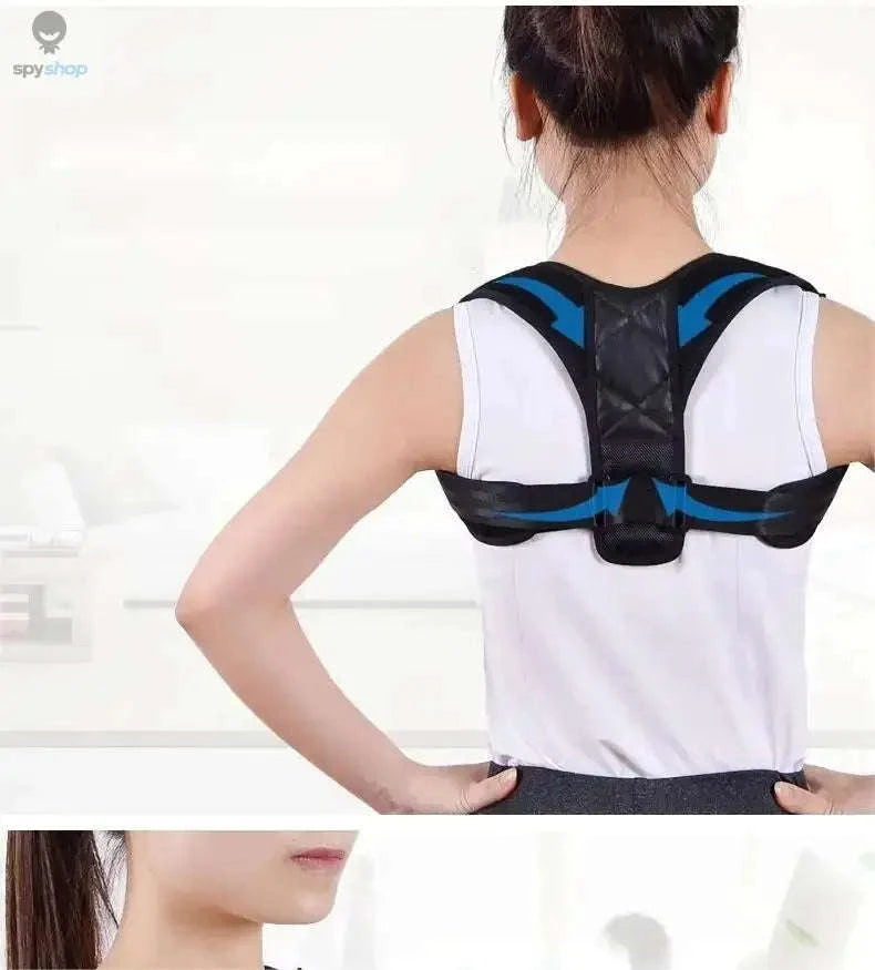 Wearable Back Alignment System – Daily Spine Support and Posture Correction-black M