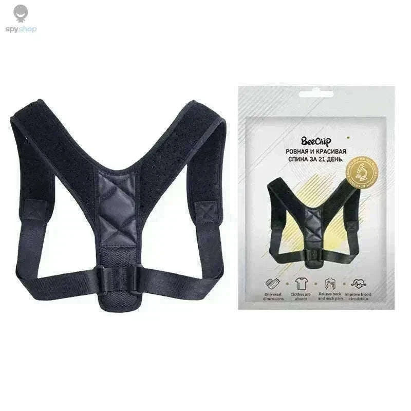 Wearable Back Alignment System for Daily Posture Support-black M