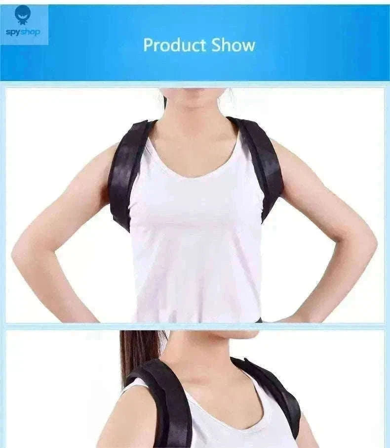 Wearable Back Alignment System for Daily Posture Support-black M